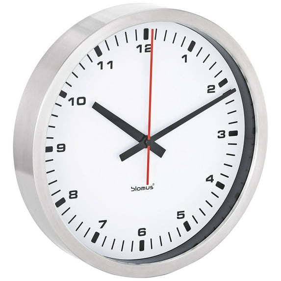 Blomus 63211 Era 40 Cm Wall Clock - White