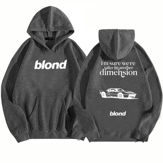 Blond Album Hoodie Frank Ocean Merch White Ferrari Music Women Men Harajuku Long Sleeve Sweatshirts