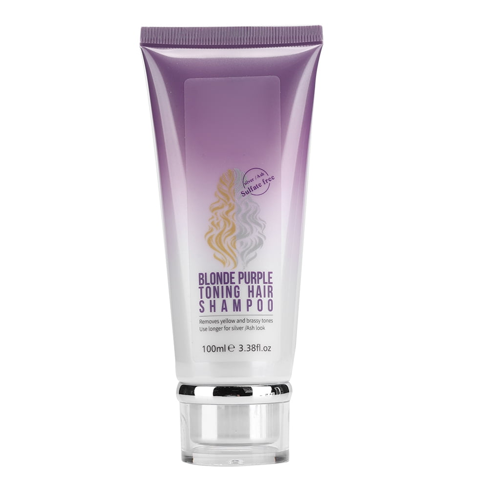 100ml Purple Shampoo Mat Yellow Bleaching Shampoo Bleaching Shampoo Care  Cream Hair Styling Bleaching