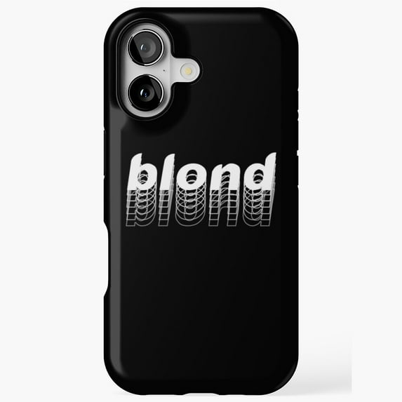 Blond Inspired Frank Ocean Album Tribute Print iPhone Case 17 16 15 14 13 12 11 Pro Max