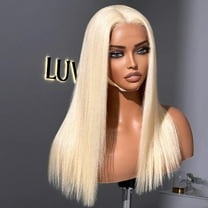 Blonde 613 Silky Straight Glueless 5x5 Closure HD Lace Wig 100% Human Hair