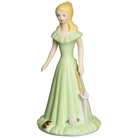 Enesco Growing Up Girls Blonde Age 15 Porcelain Bisque Figurine 7in H