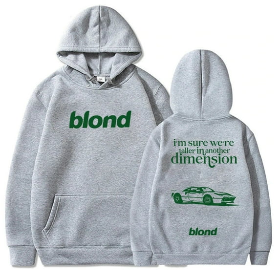 Blonde Album Hoodie Frank Ocean Merch White Ferrari Music Women's Men's Fashion Autumn/winter Fleece Pullover Sweatshirt