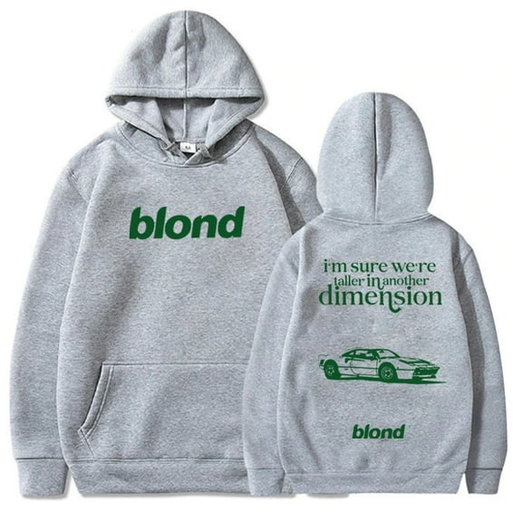 Blonde Album Hoodie Frank Ocean Merch White Ferrari Music Women's Men's Fashion Autumn/winter Fleece Pullover Sweatshirt