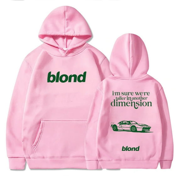 Blonde Album Hoodie Frank Ocean Merch White Ferrari Music Women's Men's Fashion Autumn/winter Fleece Pullover Sweatshirt