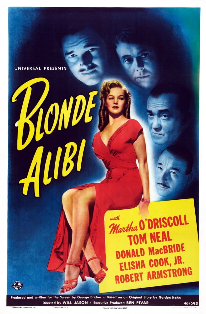 Blonde Alibi U Canvas Art - (24 x 36)