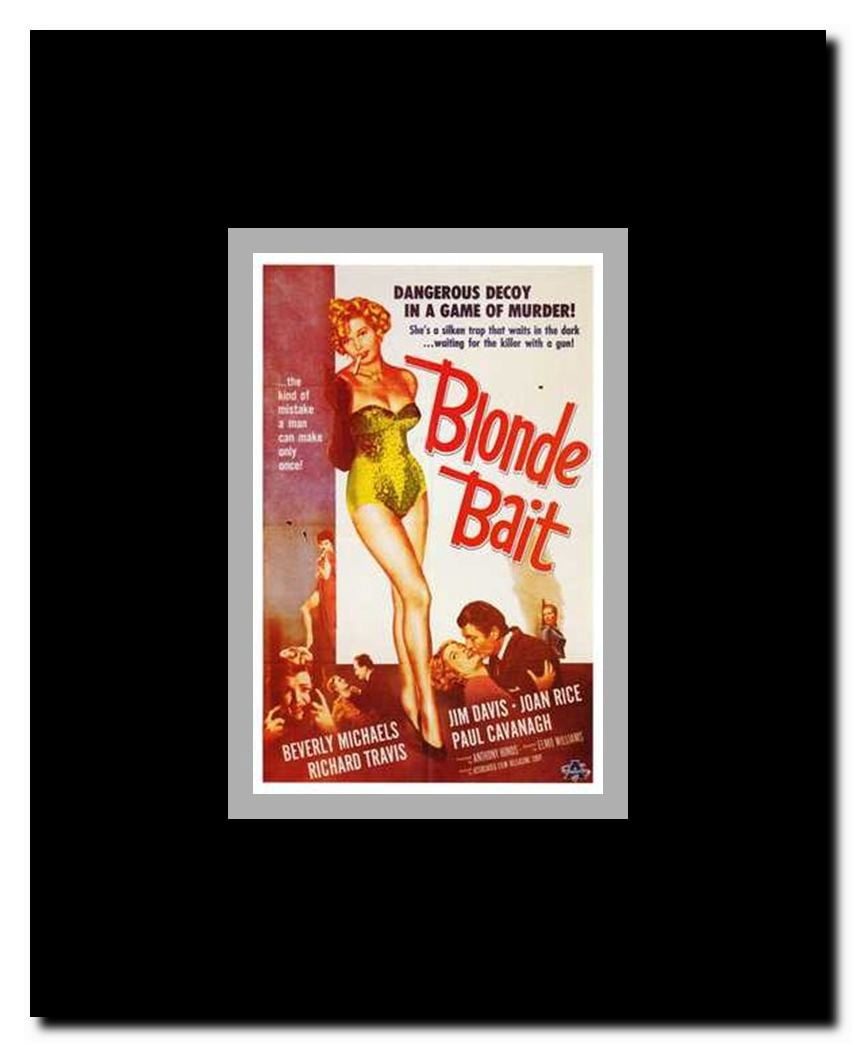 Blonde Bait Framed Movie Poster