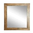 thumbnail image 1 of Blonde Barnwood Framed Square or Diamond Framed Vanity Wall Mirror 32 x 32 in., 1 of 1