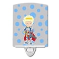 thumbnail image 1 of Blonde Boy Knight Ceramic Night Light, 1 of 2