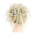 thumbnail image 1 of Blonde Brown High Temperature Silk Synthetic Wig Messy Bun Hair Tie Elastic Band Natural Fiber Heat, 1 of 4