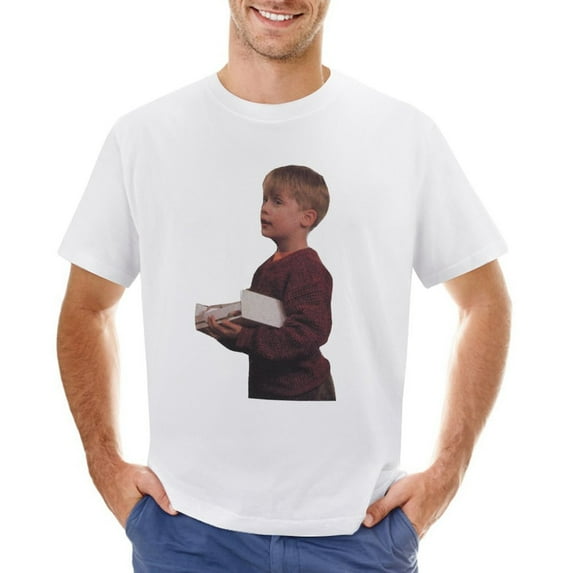 Blonde Child Vintage T-shirt Mens Cotton Classic Crewneck Short Sleeve Tees Unisex White 5XL