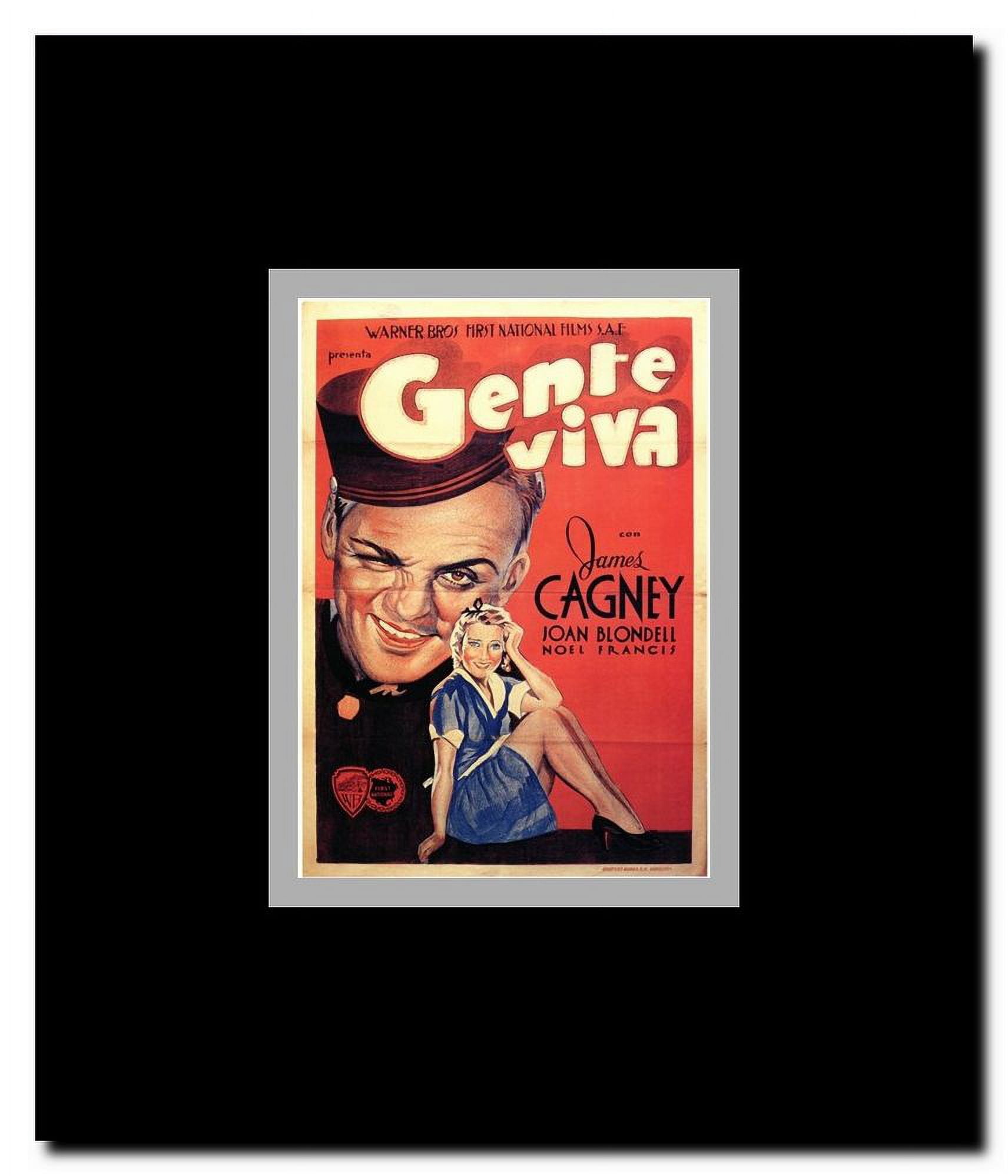 Blonde Crazy Framed Movie Poster