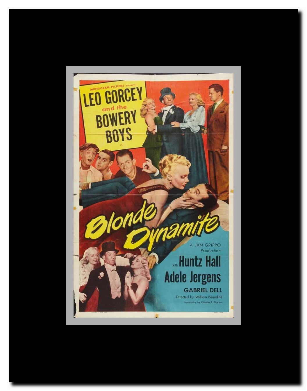 Blonde Dynamite Framed Movie Poster