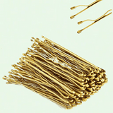 Blonde Hair Pins 100 Pcs, Bobby Pins Blonde Hair Grips Kirby Grips for ...