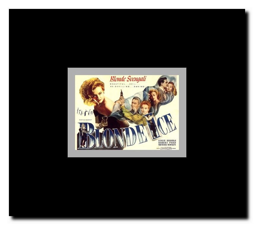 Blonde Ice Framed Movie Poster