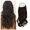 thumbnail image 1 of Blonde Invisible Wire in Hair Extensions Curly Long Synthetic Hairpieces for Women Blonde Hair Piece 20 Inch 4.2 Oz Invisible Headband Wire Fish Line Hidden Extensions, 1 of 8