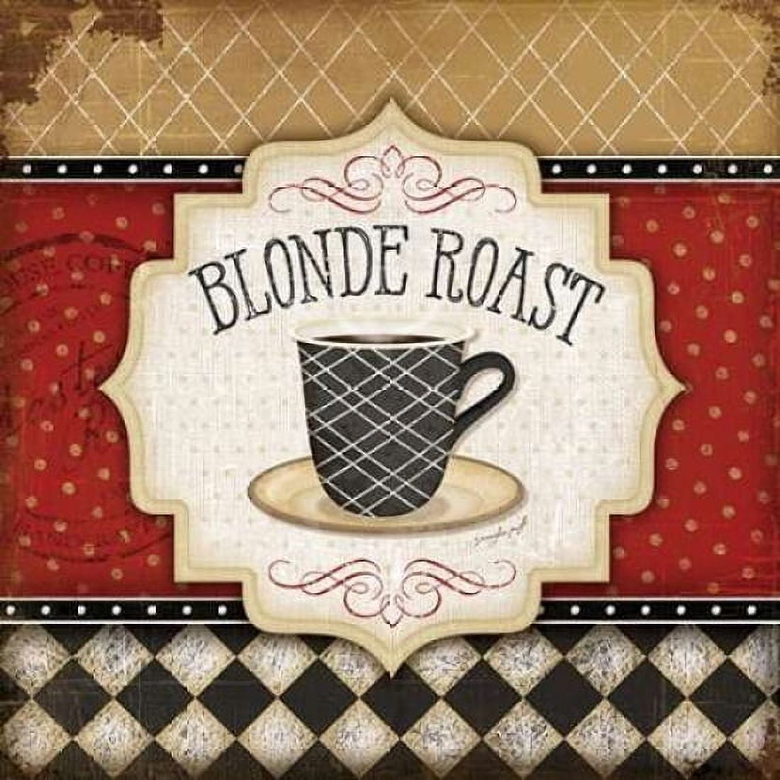 Blonde Roast Canvas Art - Jennifer Pugh (24 x 24)