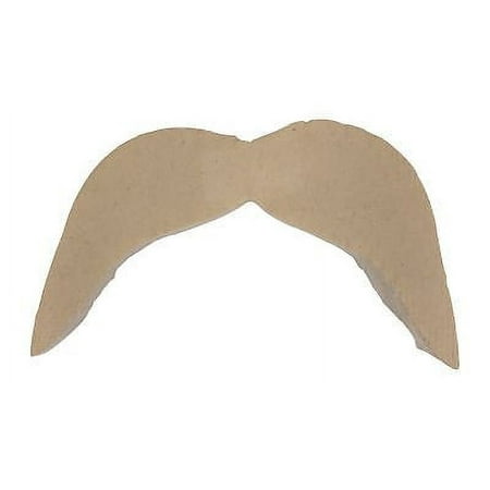 Blonde Self Adhesive Mustache for Hulk Hogan Costume