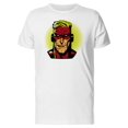 thumbnail image 1 of Blonde Super Hero In Red Costume Tee Men's -Image by Shutterstock, 1 of 2