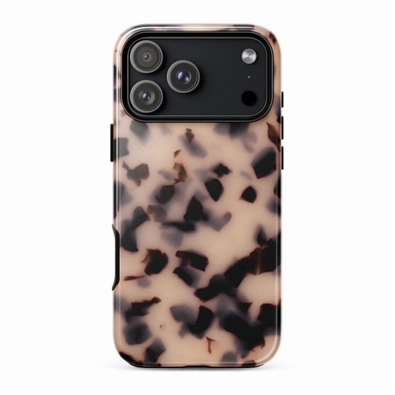Blonde Tortoise Pattern Style Case for iPhone 11 12 13 14 15 16 17 Pro ...