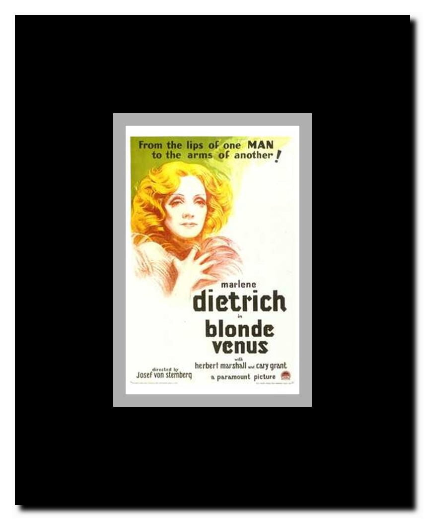 Blonde Venus Framed Movie Poster