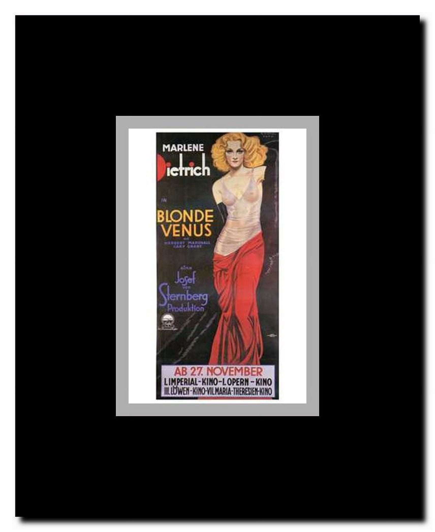 Blonde Venus Framed Movie Poster