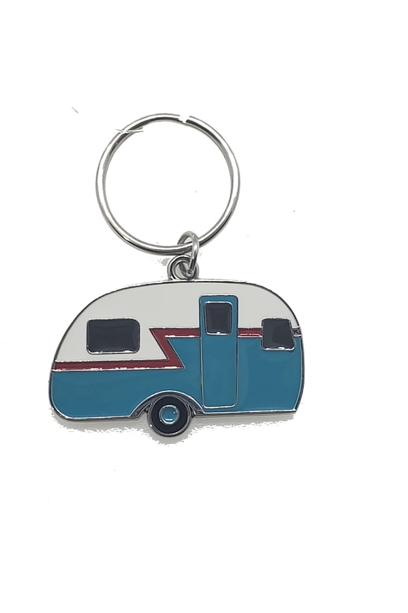 Blondee's Retro Camper Keychain