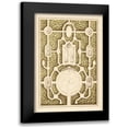 thumbnail image 1 of Blondel 11x14 Black Modern Framed Museum Art Print Titled - Garden Maze I, 1 of 5