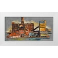 thumbnail image 1 of Blondel, Sandrine 14x9 White Modern Wood Framed Museum Art Print Titled - Domino IV, 1 of 4