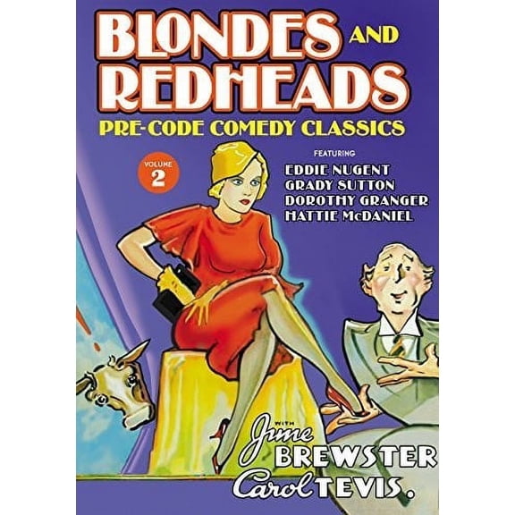 Blondes and Redheads: Lost Comedy Classics Volume 2 (DVD), Alpha Video, Comedy