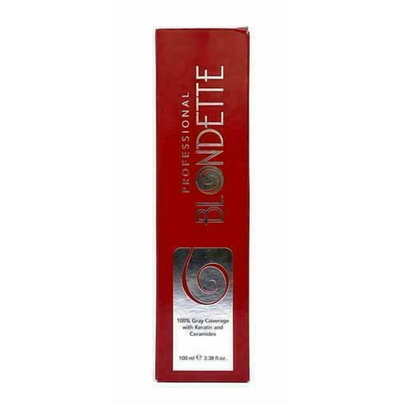 Blondette Professional Hair Color Cream with Keratin and Ceramides 3.38oz #8.31 Golden Sand - Arena Dorada