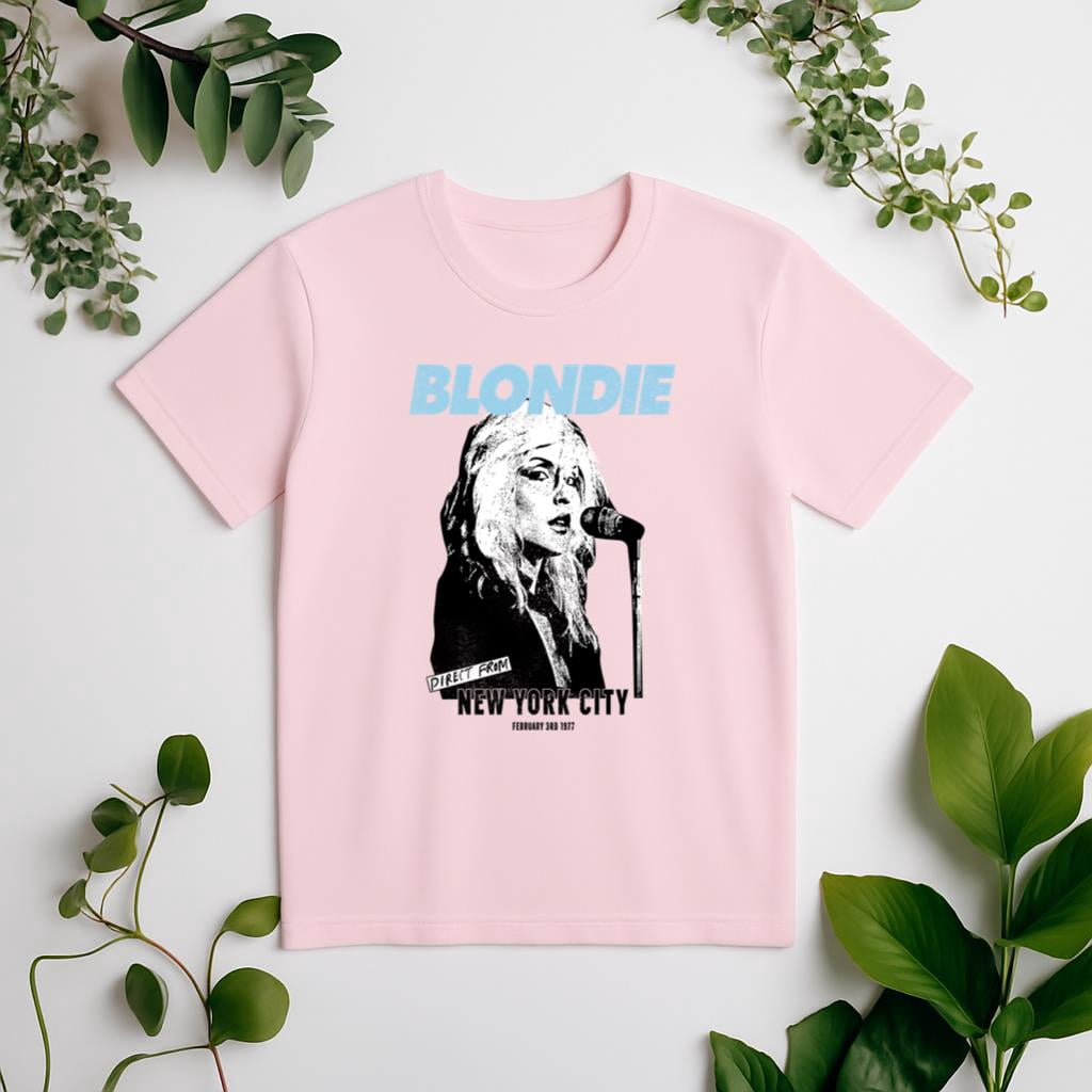 Blondie NYC Band Logo Baseball Cap - Official Black Adjustable Strapback Hat