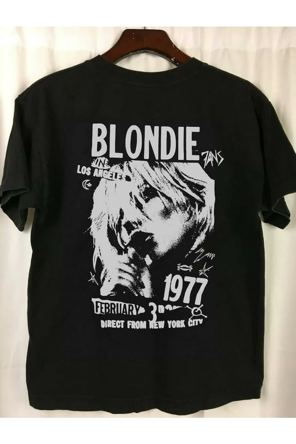 1977 NYC Retro Concert T-Shirt – Debbie Harry Parallel Lines Vintage Tee