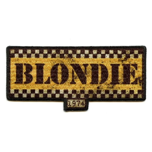 Blondie Men's Taxi Logo Embroidered Patch Black