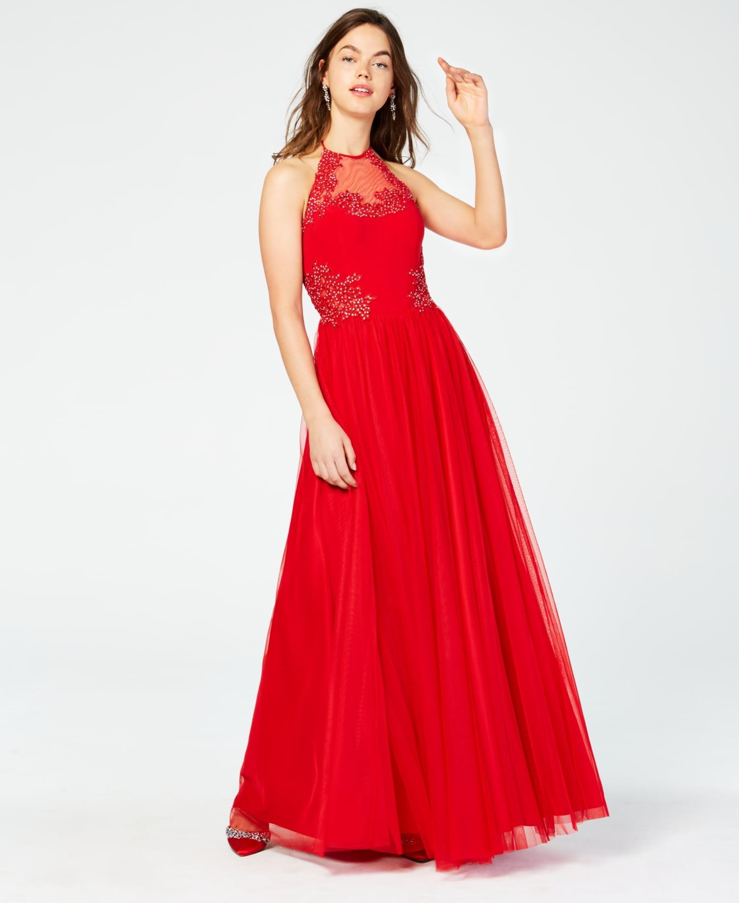 open lace back dress Love Affair Black Lace Midi Dress With Silk Cups main image 0