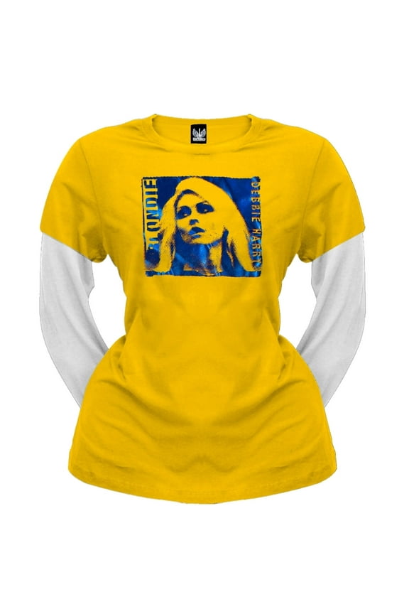 - Photo Juniors 2Fer Long Sleeve T-Shirt - Medium