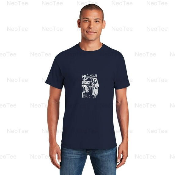 Blondie Punk Zine Collage Vintage Band New Wave Debbie Harry Art Style T-Shirt Unisex, up to 5XL