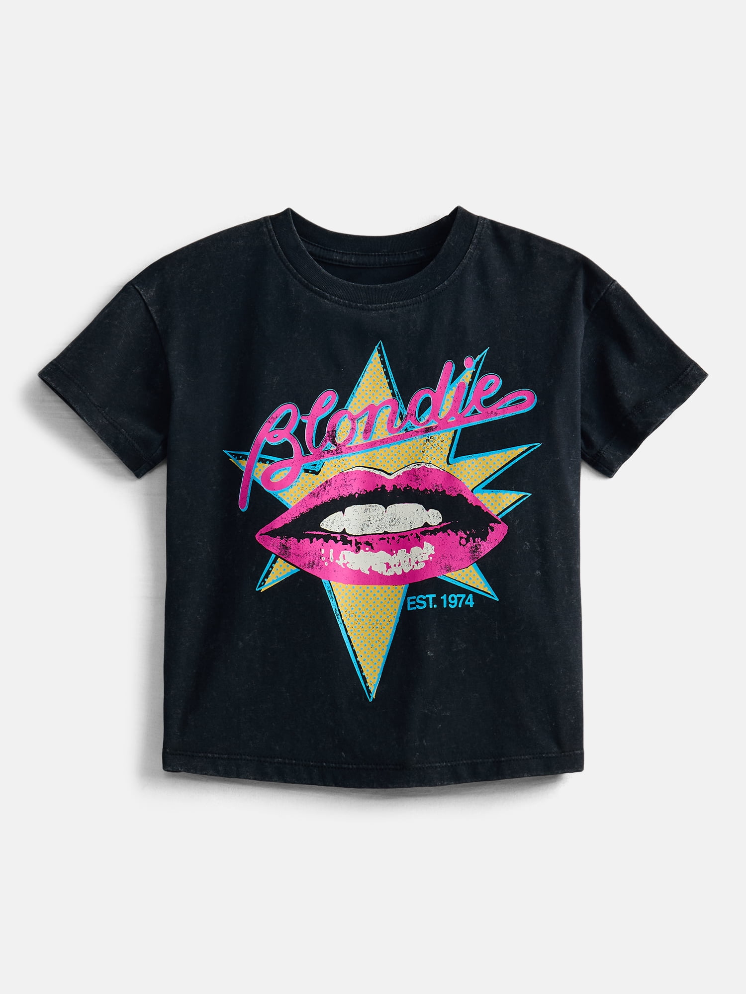 Blondie Toddlers' Graphic Band Tee with Short Sleeves, Sizes 12M-5T