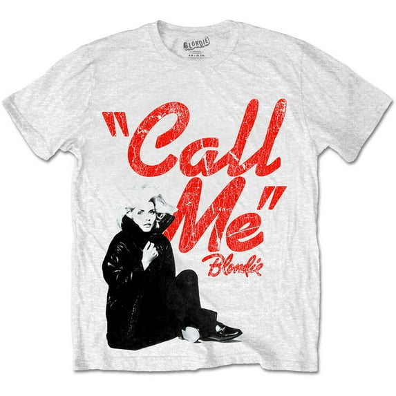 Blondie Unisex T-Shirt Call Me (XX-Large)