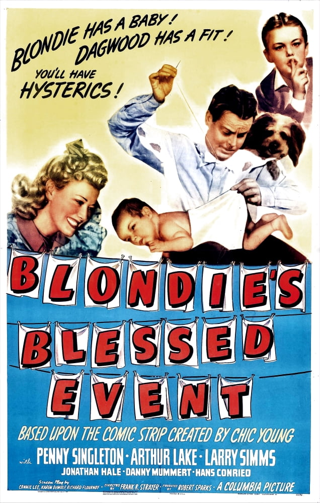 BlondieS Blessed Event U Canvas Art - (24 x 36)