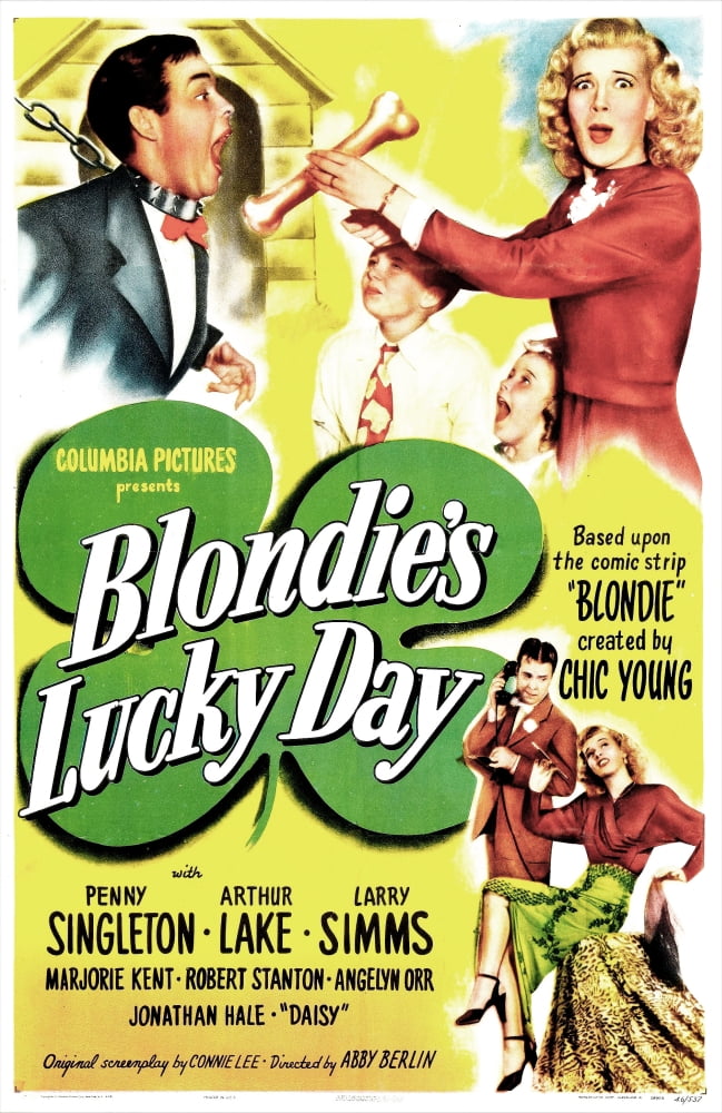 BlondieS Lucky Day U Canvas Art - (24 x 36)