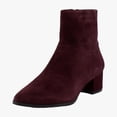 thumbnail image 1 of Blondo Amy Women's Boots Wine Suede Size 8 M, 1 of 8