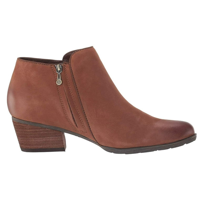 Blondo Villa Waterproof Bootie Cognac Nubuck Walmart