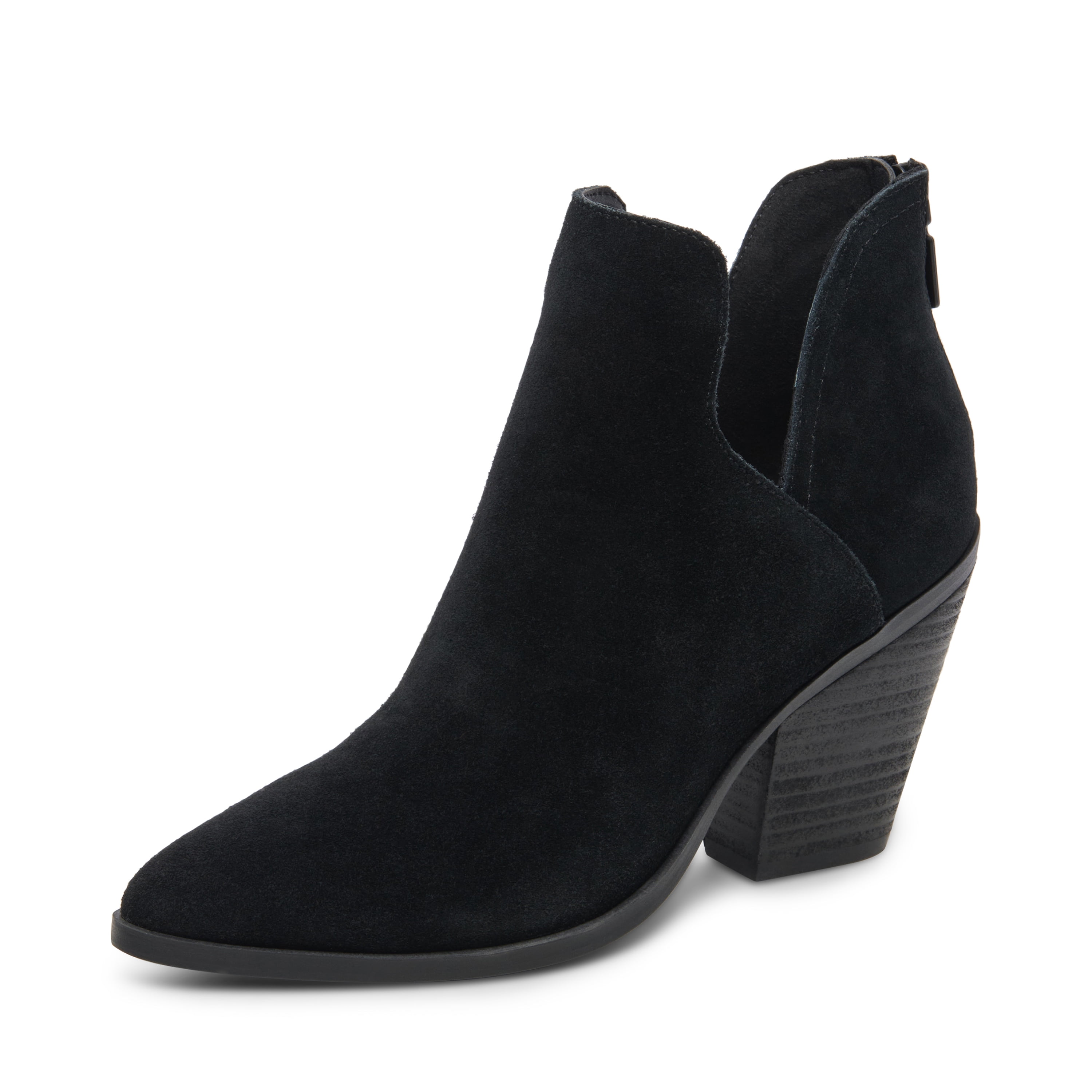 Blondo black top suede boots