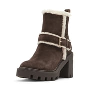 Blondo Womens Teryn Ankle Boot, Java Suede, 11