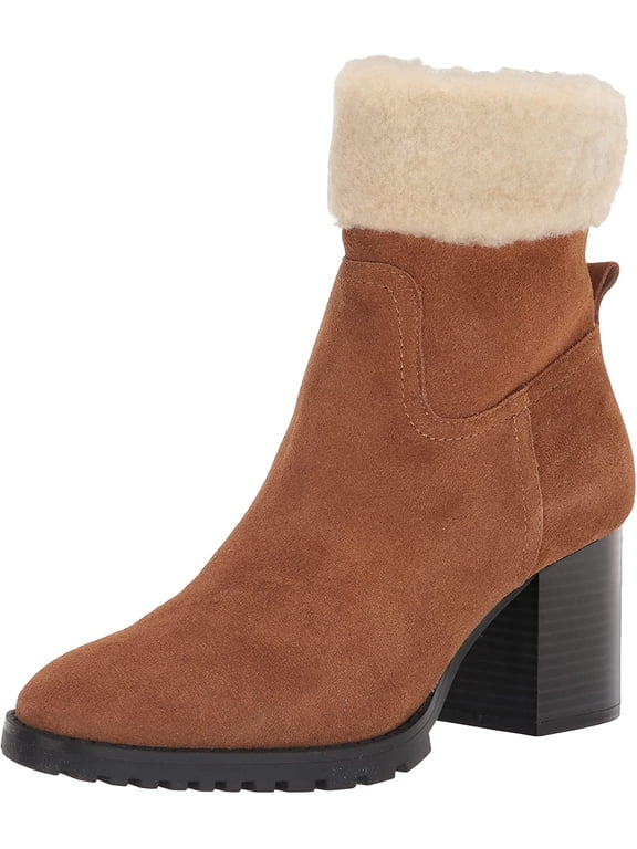 Womens Bootie Ankle Boot 7 Camel