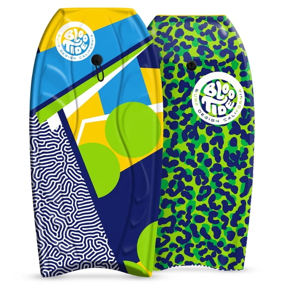 Bloo Tide 40'' Bodyboard, Green, Leash Included