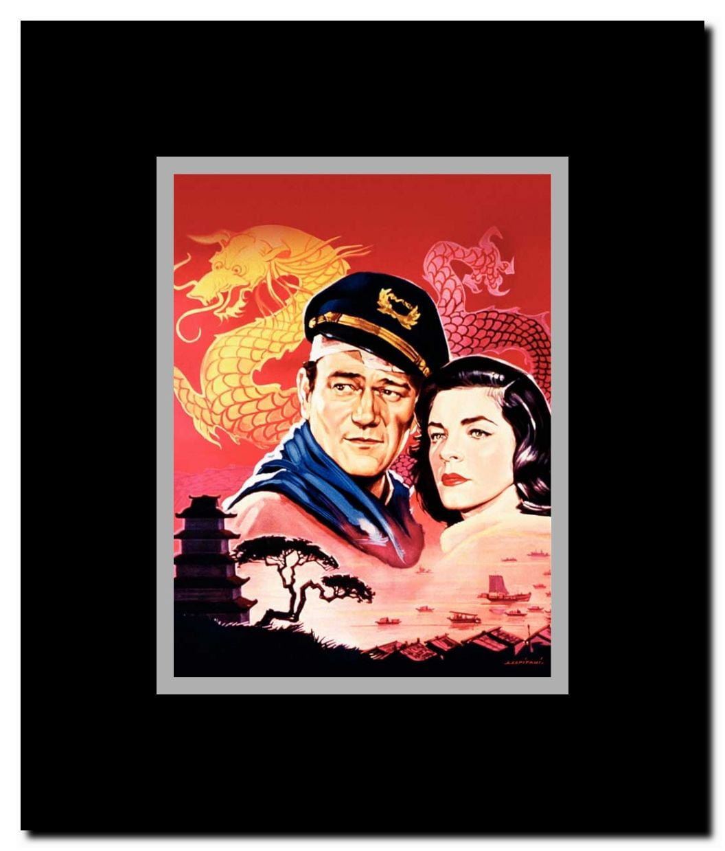Blood Alley Framed Movie Poster