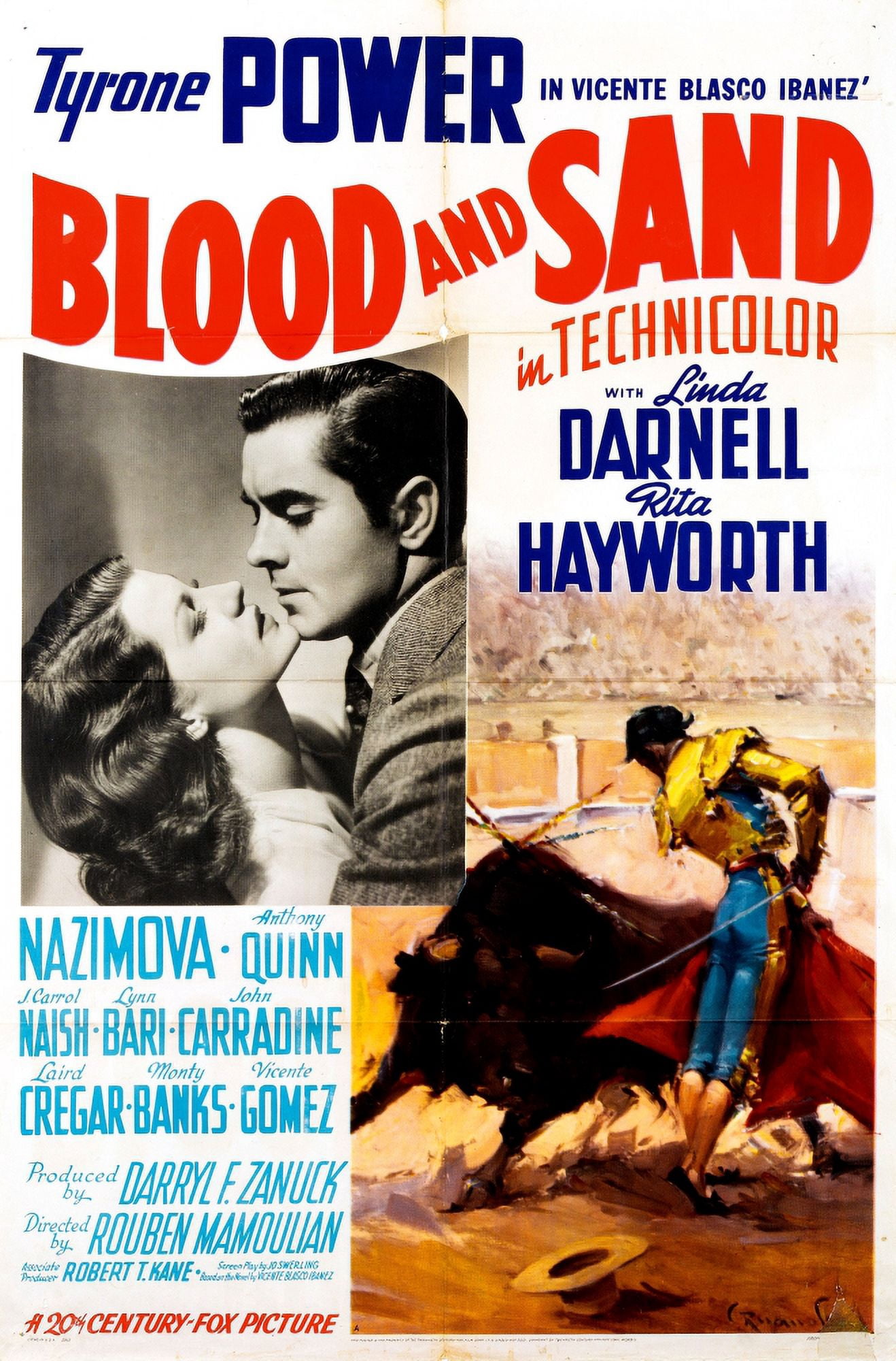Blood And Sand Canvas Art - (11 x 17)