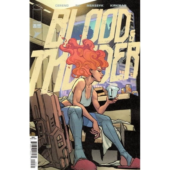 Blood And Thunder #2C VF ; Image Comic Book
